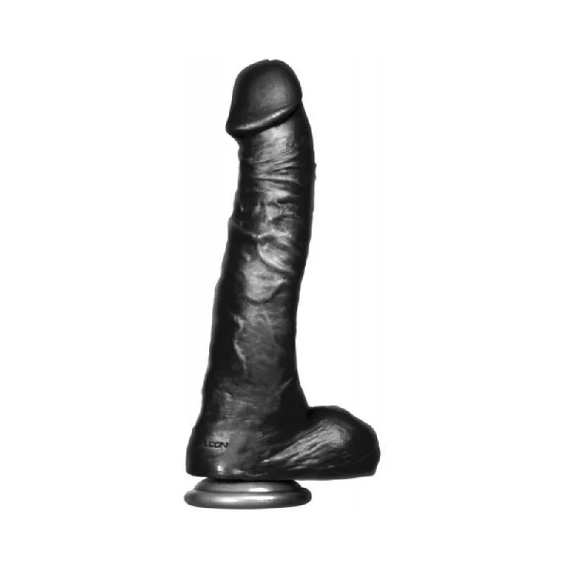 Big Black Cock Twisted Curvy 11 inches Dildo