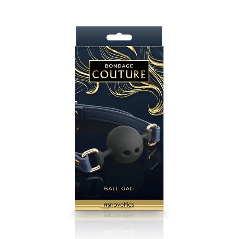 Bondage Couture Ball Gag Blue