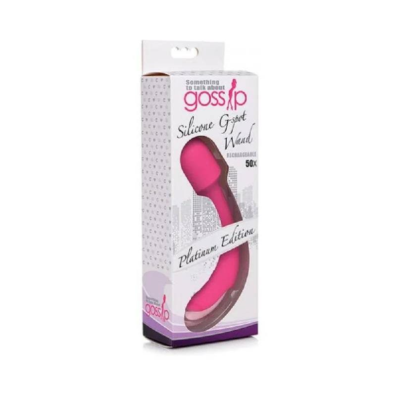 Curve Novelties Gossip G Spot Silicone Wand 50x - Magenta