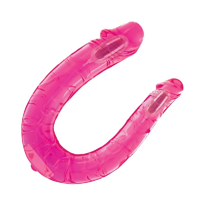 Dual Pleasure Frenzy Pink Double Dong