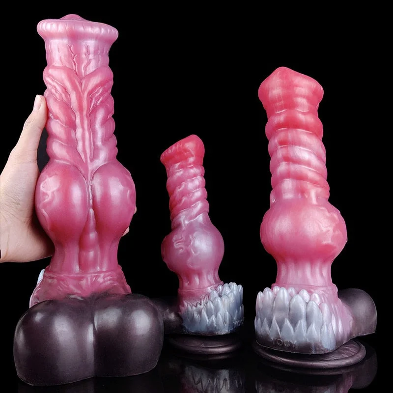 Giant Werewolf Ribbed Dildo WARG