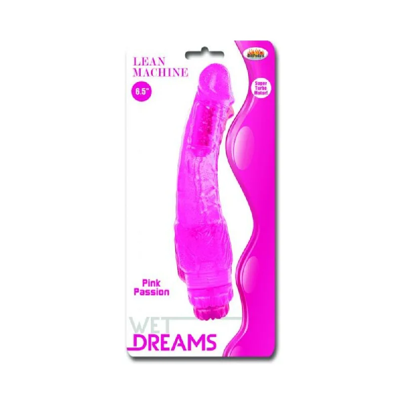 Lean Machine Pink Realistic Vibrator