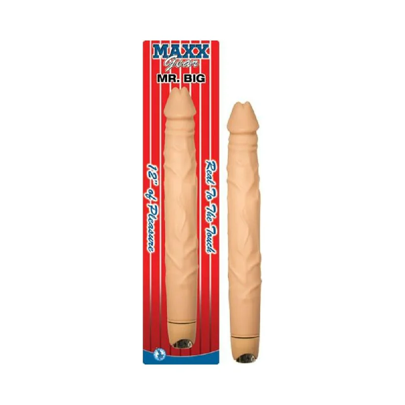 Maxx Gear Mr. Big Beige Realistic Vibrator