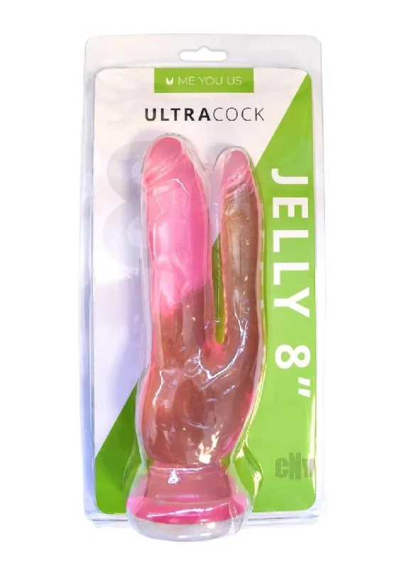 Myu Ultra Cock Double Pen 6 Pink Jelly