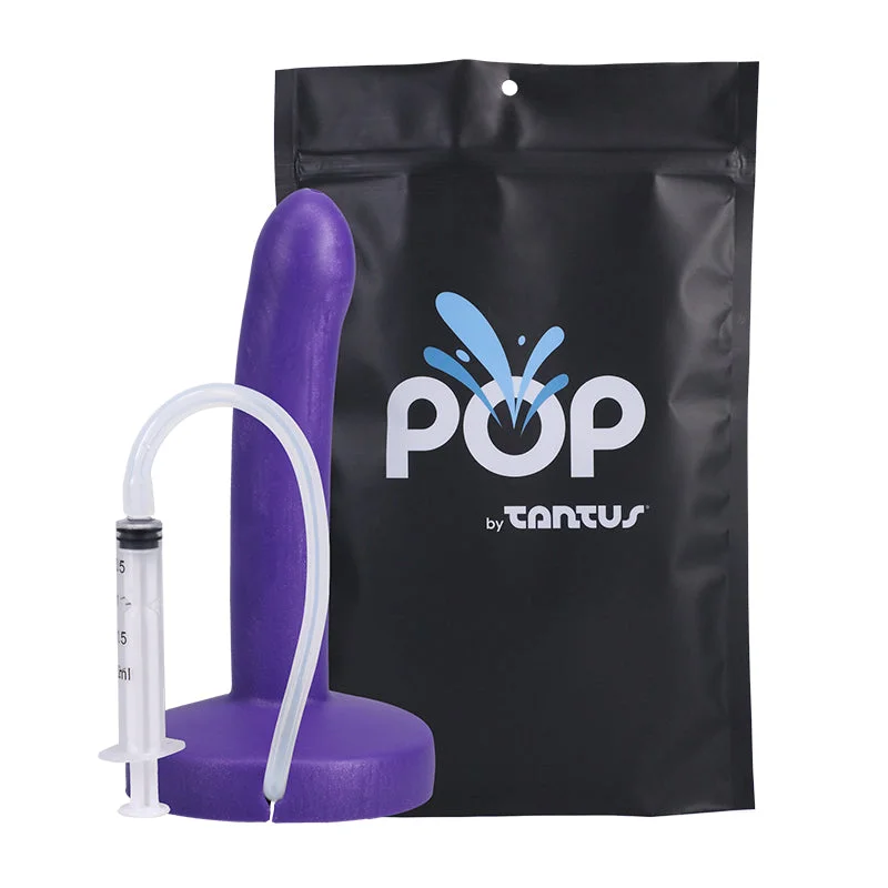 POP slim Squirting Dildo Indiglow BAG