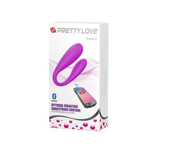 Pretty Love August Rechargeable App Controlled Wearable Couples Vibrator