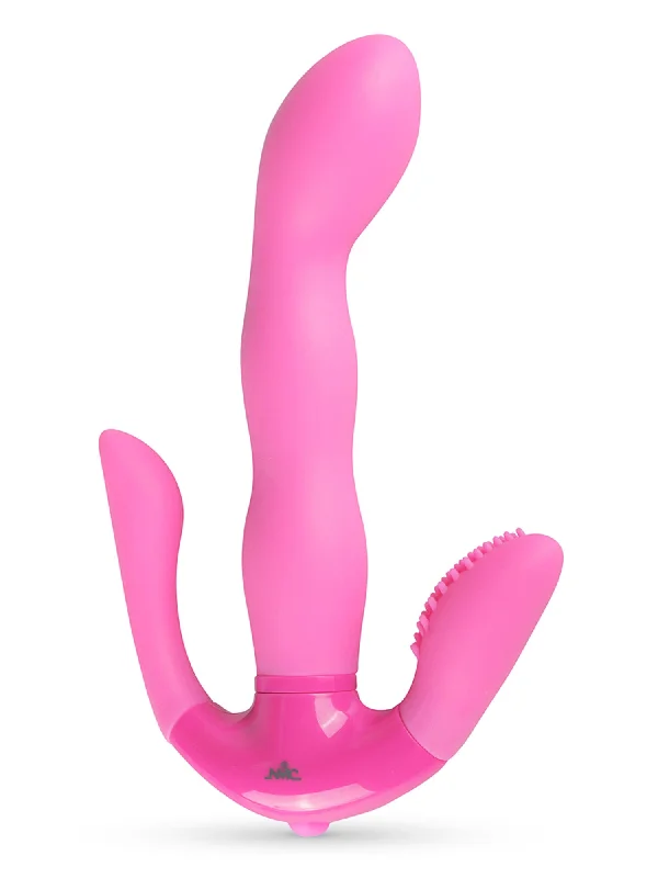 Proposition T-shaped curved G-spot vibrator