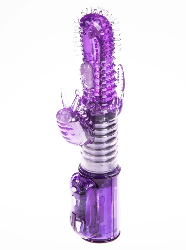 Purple Jessica Rabbit Duo Stimulation Vibrator