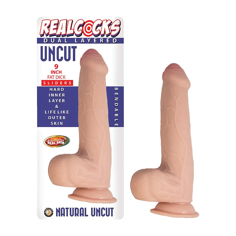 Realcocks Dual Uncut Slid Fat 9in W