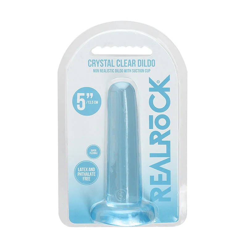 Realrock Non Realistic Dildo 5.3in Blu