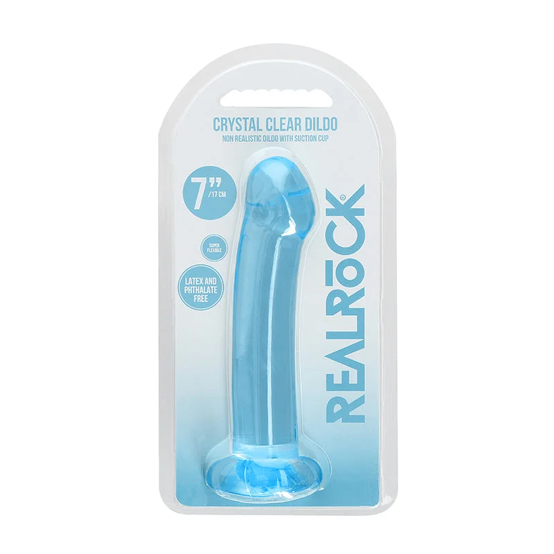 Realrock Non Realistic Dildo 6.7in Blu