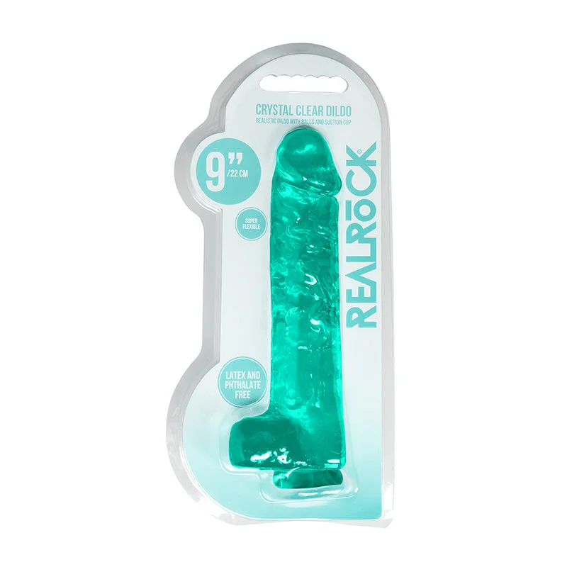 Realrock Realistic Dildo W/Ball 9in Tur