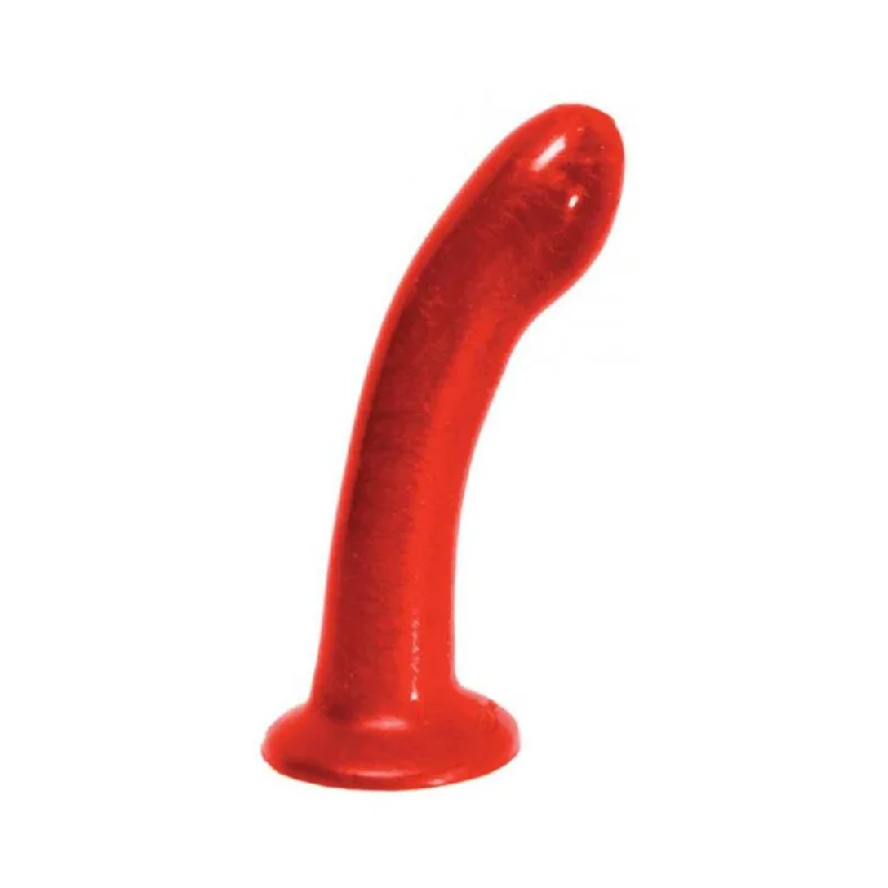 Sportsheets Flare Silicone Dildo Flared Base Red