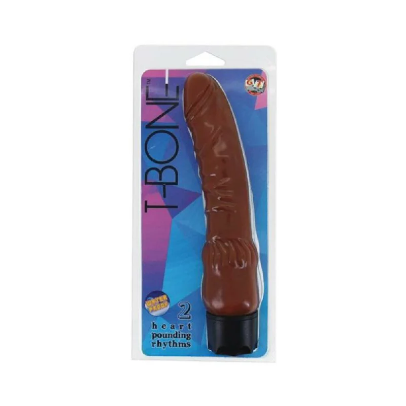 T Bone Waterproof Vibrator - Brown