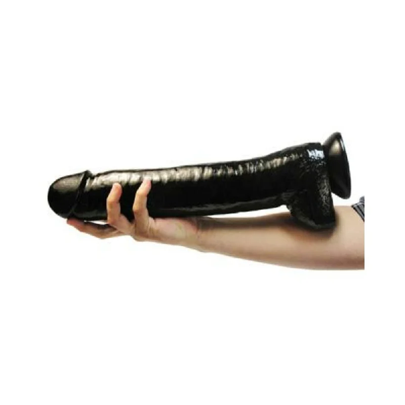 The Black Destroyer Huge 16.5 inches Dildo