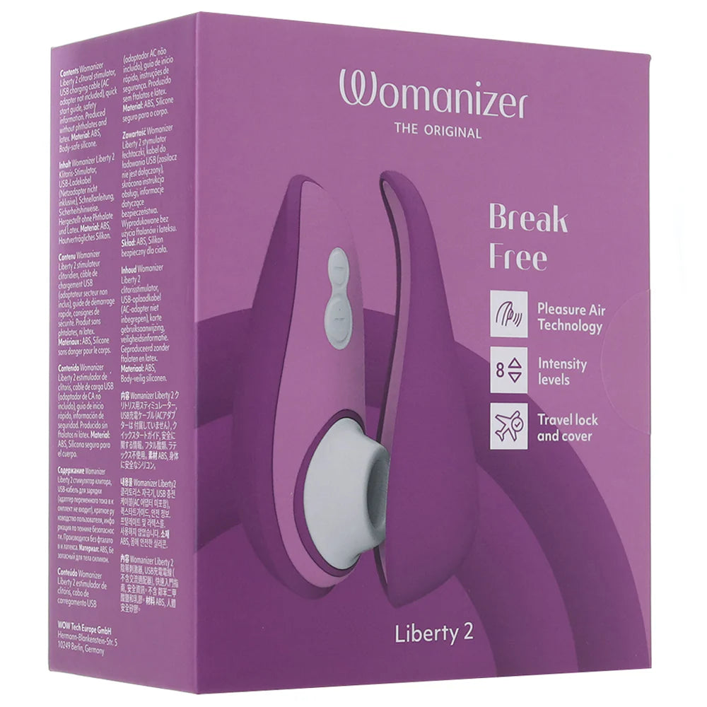 Womanizer Liberty 2 Clitoral Stimulator Purple