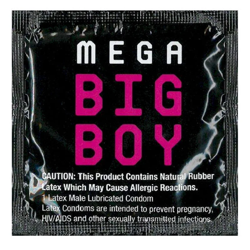 Beyond Seven Mega Big Boy Condom Single