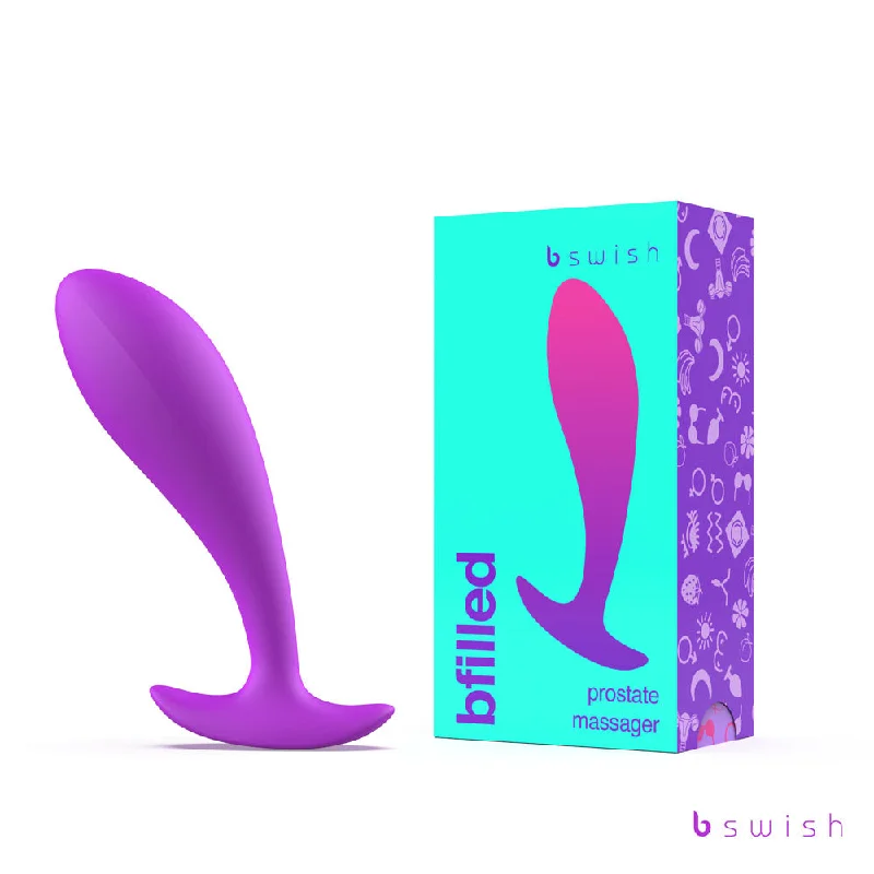 Bfilled Basic Prostate-Stimulating Butt Plug - Orchid