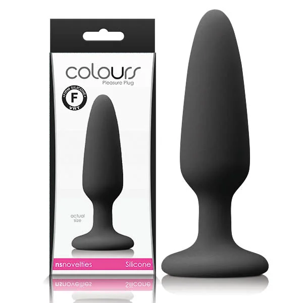 Colours Pleasures Butt Plug 11.5cm Black