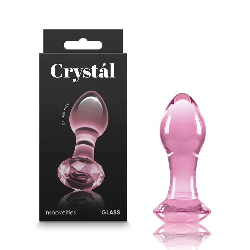 Crystal Gem Butt Plug - Pink