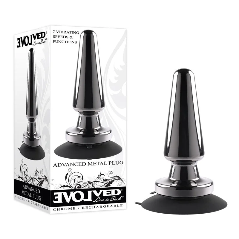 Evolved ADVANCED METAL VIBRATING BUTT PLUG