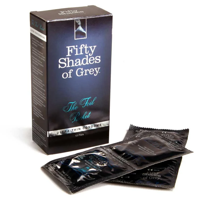 Fifty Shades of Grey The Foil Packet Condoms (12 Pack)