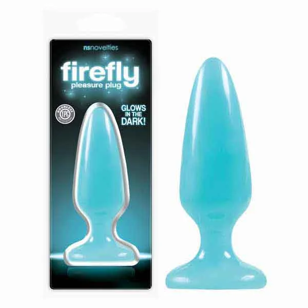 Firefly Pleasure 5'' Butt Plug Blue