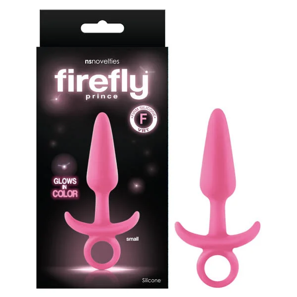 Firefly Prince Butt Plug Pink 10.9cm