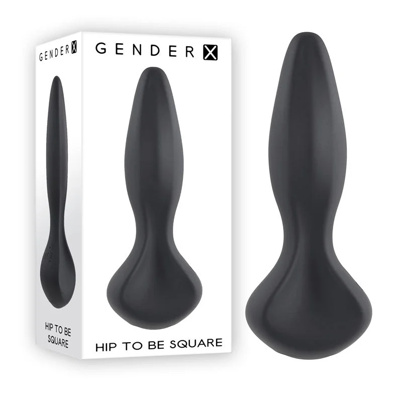 Gender X HIP TO BE SQUARE VIBRATING BUTT PLUG