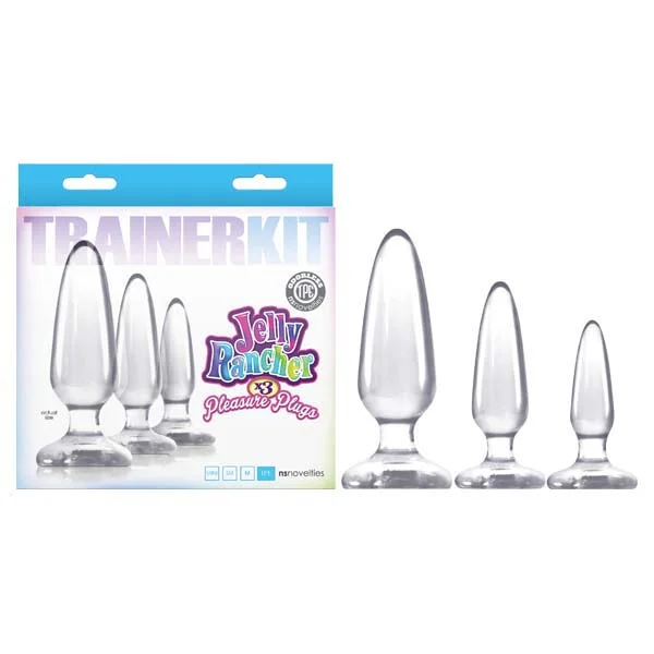 Jelly Rancher Butt Plug Trainer Kit Clear