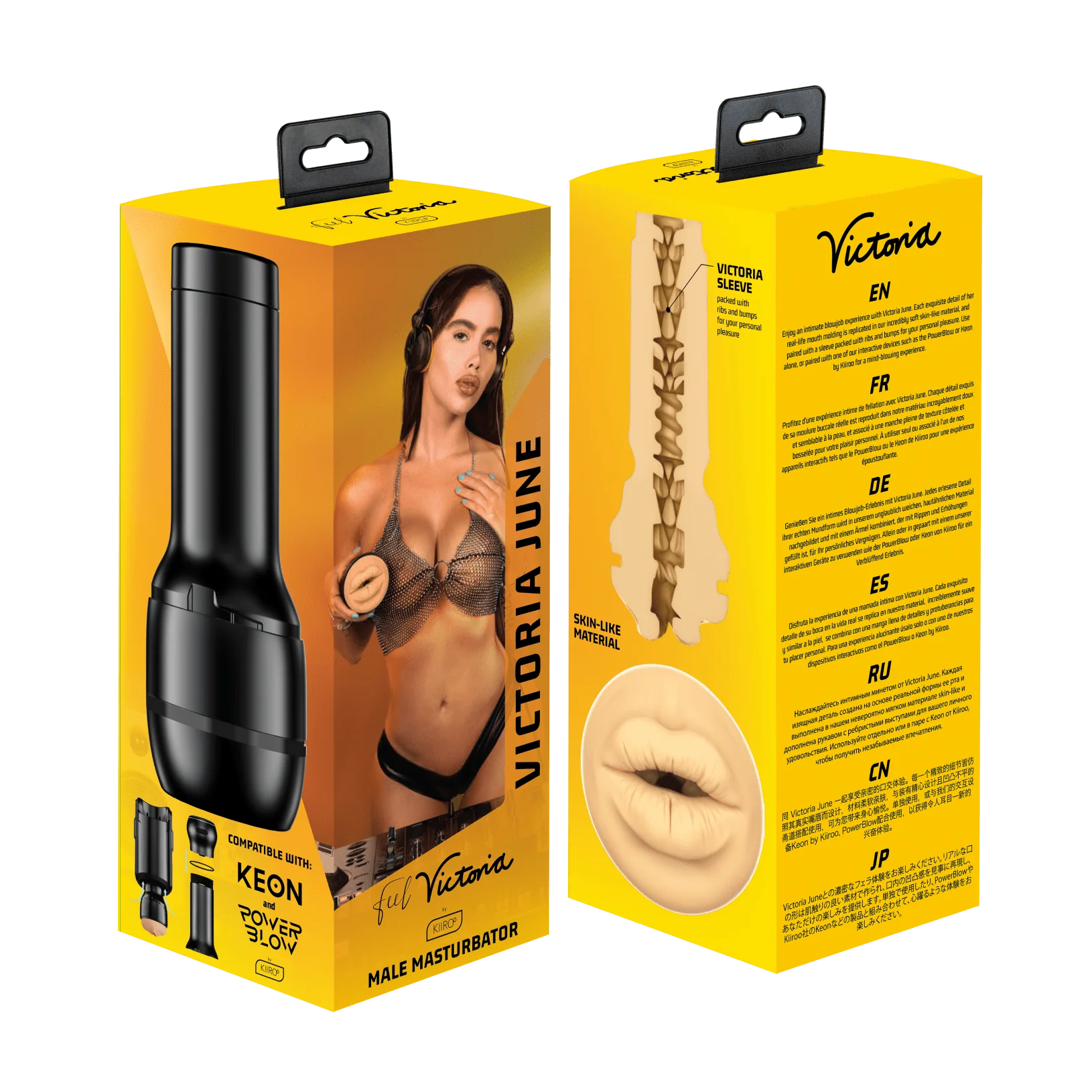 KIIROO Victoria June Mouth Stroker