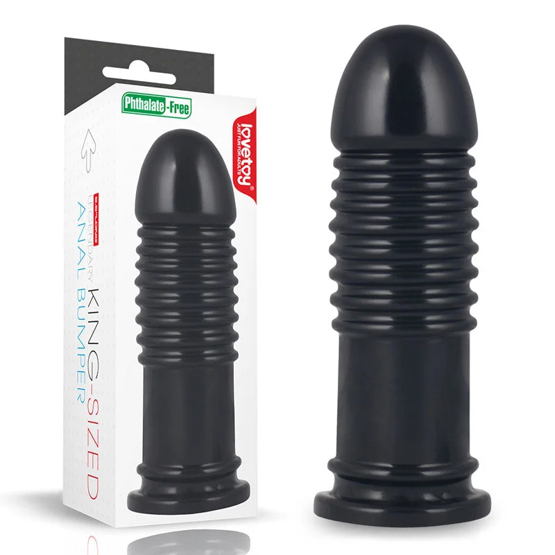 King Sized 8'' Anal Bumper Butt Plug Dildo