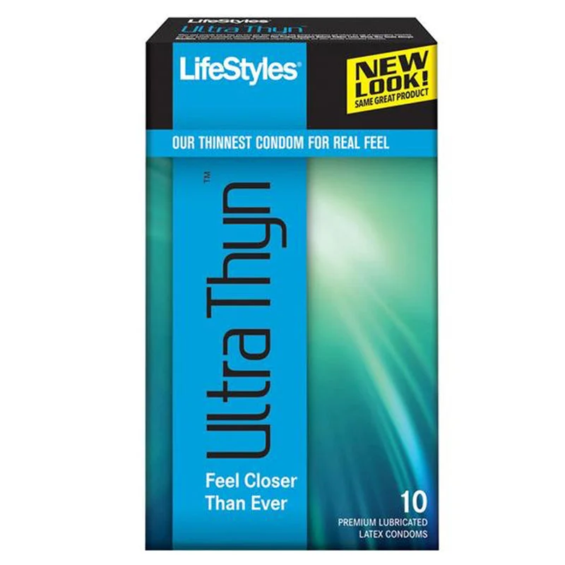 Lifestyles Ultra Thyn Latex Condoms (10)