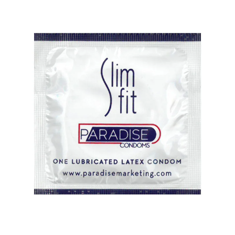 Paradise Slim Fit Condom Bulk 1000