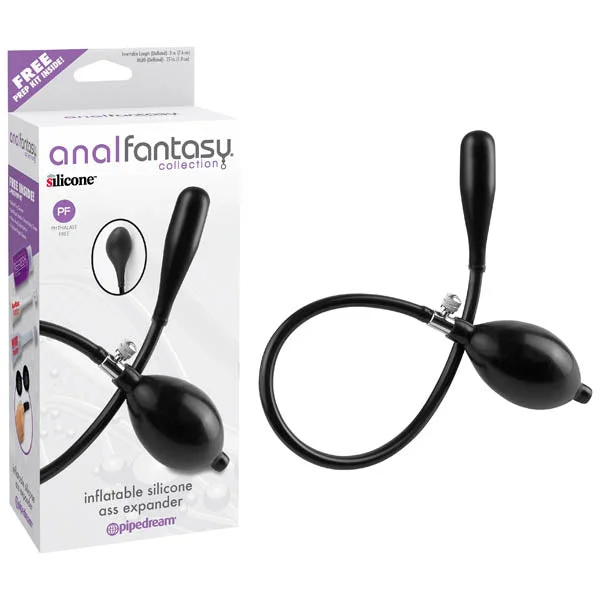 Anal Fantasy Collection Inflatable Silicone Ass Expander Butt Plug