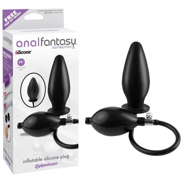 Anal Fantasy Collection Inflatable Silicone Butt Plug