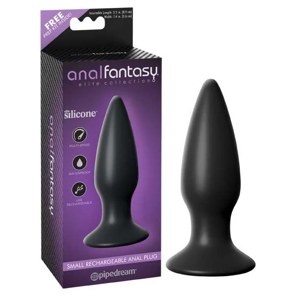 Anal Fantasy Elite Collection Small Rechargeable Anal Butt Plug