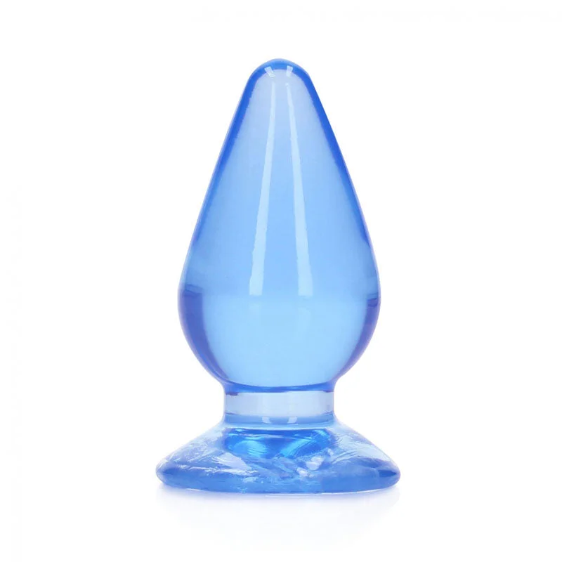 REALROCK 11.5 cm Anal Butt Plug - Blue