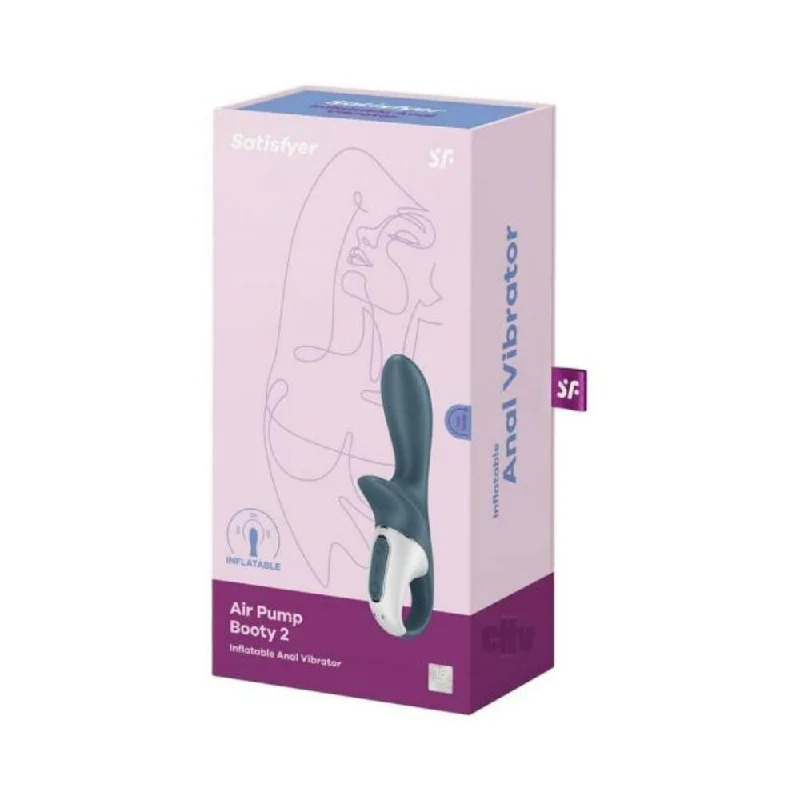 Satisfyer Air Pump Booty 2 - Dark Grey