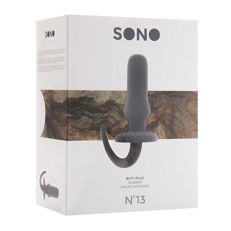 Sono No.13 - Butt Plug - 6 Inch - Grey