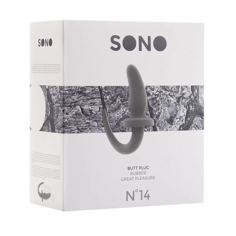 Sono No.14 - Butt Plug - 4 Inch - Grey