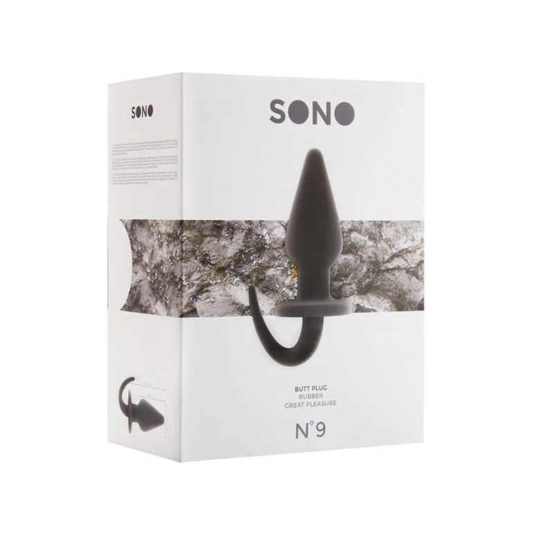 Sono No.9 - Butt Plug - 6 Inch - Black