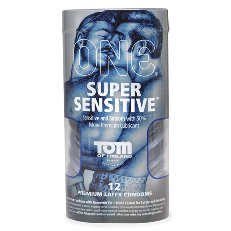 Tom of Finland Super Sensitive Latex Condoms With 50% More Lubricant (12)