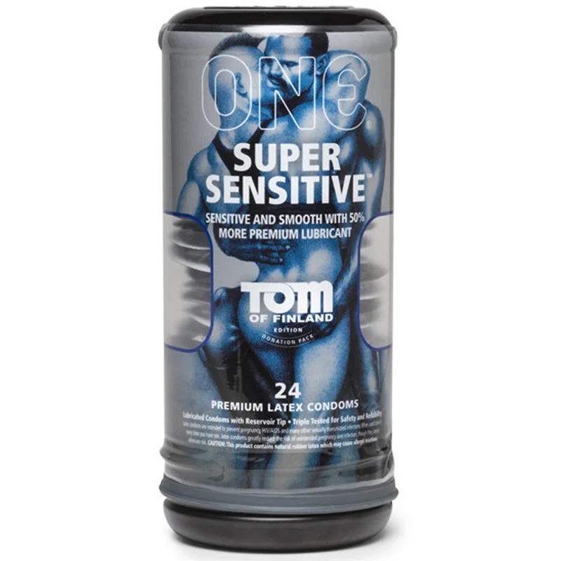 Tom of Finland Super Sensitive Latex Condoms With 50% More Lubricant (24)