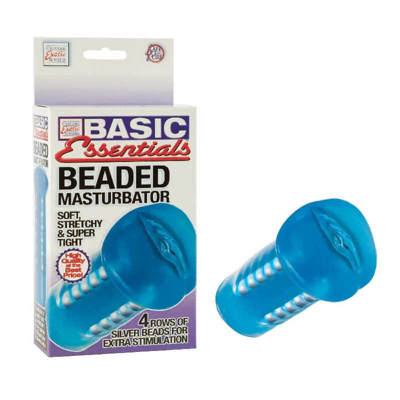 Basic Essentials Beaded Masturbator