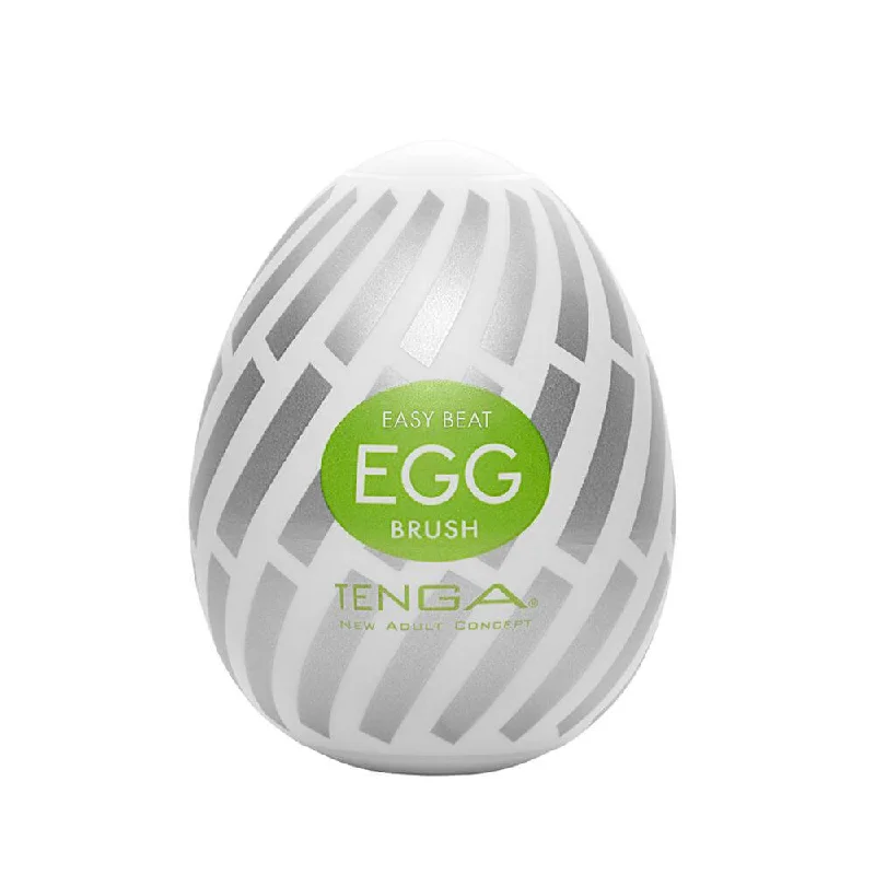 Tenga Egg Brush - Discreet Disposable Masturbator for Unique Sensations