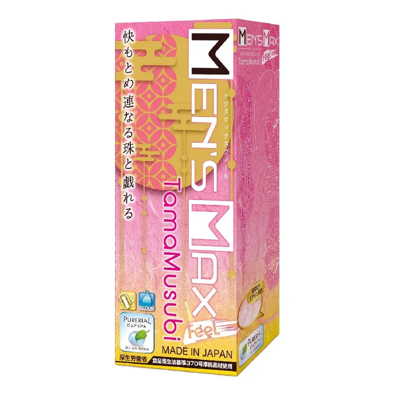 Men's Max - Tamamusubi Feel Soft Stroker Masturbator (Pink)