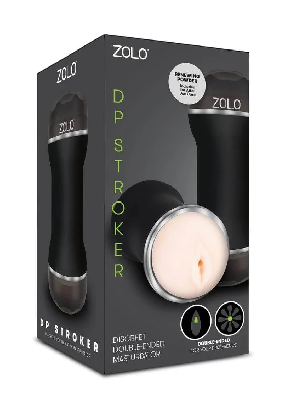 Experience Intense Pleasure with the Zolo DP Stroker Double Entry Masturbator