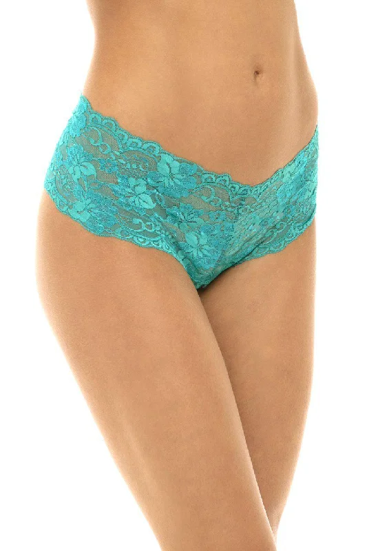 Lace Crotchless Boyshort