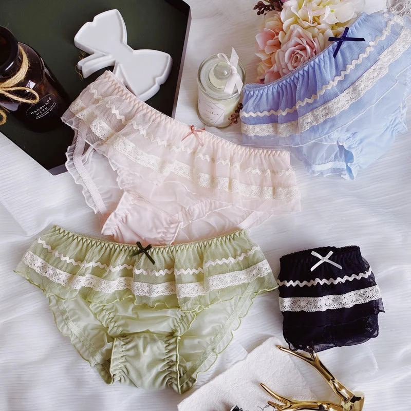 6pcs-Kawaii Japanese Lolita Kiss Me Panty